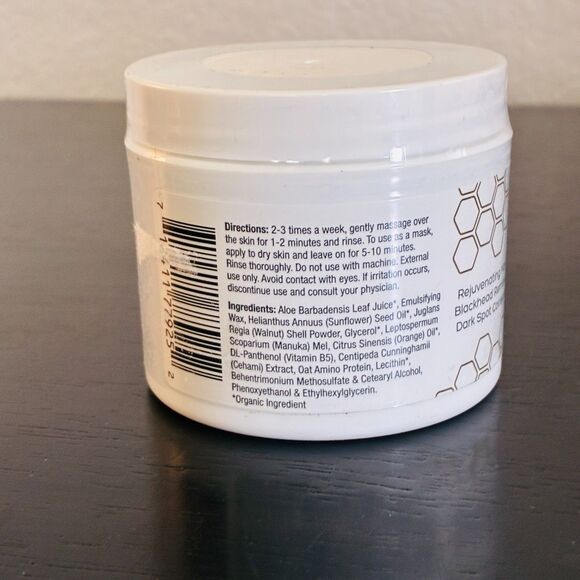 Era Organics Revive+ Microdermabrasion  Manuka Honey Walnut Scrub & Mask 9/25 - Picture 2 of 3